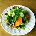 msgnb120's cooksnap of when they made グリーンリーフと柿のサラダ.