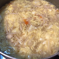 ♡37♡'s cooksnap of when they made ほっ♪もやしと卵の中華スープ☆.