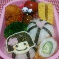 ayarin☆'s cooksnap of when they made 簡単♪おかっぱヘアの女の子＊キャラ弁.