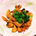 ❀まいねこ❀'s cooksnap of when they made おつまみに☆カリカリ鶏皮おろしレモポン酢.