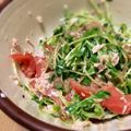 Sac’HiNa's cooksnap of when they made 豆苗をツナトマトで♪.