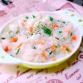夢麗翔望mama's cooksnap of when they made [幼児〜]リゾット風まろやか豆乳おじや☆.