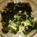 ✤おかわり✤'s cooksnap of when they made 大根とツナの味付け海苔サラダ.
