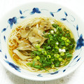 うまうま・らぶ's cooksnap of when they made 【簡単】ネギと舞茸のにゅうめん.