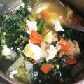 二瑚・奏佑ママ's cooksnap of when they made 【減量中】丼で☆ダイエッターの野菜スープ.