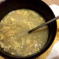 杏◎'s cooksnap of when they made 玉ねぎとベーコンのコンソメ卵とじスープ.