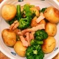クックUA32L2☆'s cooksnap of when they made 新ジャガとベーコンの炒め物.