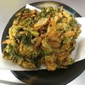 TーPON's cooksnap of when they made ズボラにドーンと！？【しらす入かきあげ】.