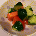 ☆amio☆'s cooksnap of when they made きゅうりとトマトのマリネ風サラダ.
