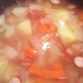 SNOWだるま☆'s cooksnap of when they made ポトフ風コンソメスープ.