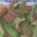 いずみはる's cooksnap of when they made ピーマンとさつま揚げのおかかチーズ炒め.