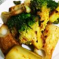 まじちか's cooksnap of when they made ブロッコリーと竹輪のカレー炒め.
