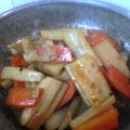 yumihana's cooksnap of when they made れんこんとにんじんの辛炒め煮.