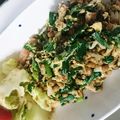 あいすくりーむーママ's cooksnap of when they made ニラ玉納豆の豆腐炒め☆健康診断に向けて.