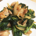 ♡茶太郎♡'s cooksnap of when they made ほうれん草と鶏肉の醤油マヨ炒め♪簡単♡.
