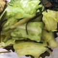 ほよめり's cooksnap of when they made お弁当のおかず！キャベツと塩昆布の浅漬け.