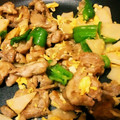 あやみれみちぃ's cooksnap of when they made ☆タケノコと卵の豚肉炒め☆美味しい～.