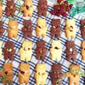 onaona's cooksnap of when they made だっこクマクッキー.
