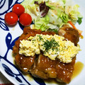 まゆゆpu's cooksnap of when they made 簡単！鶏のテリヤキ♡ふわふわマヨたま乗せ.