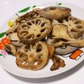 クック44CKXA☆'s cooksnap of when they made れんこんと鶏肉の香ばしい炒め物.