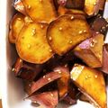 ちーかに's cooksnap of when they made 揚げ焼き♡大学いも♡.