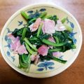 澄海☆彡's cooksnap of when they made 空芯菜とベーコンの炒め物.