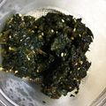 クック8YCCXE☆'s cooksnap of when they made 蕪の葉で自家製ふりかけ.