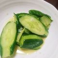 クックHL7UPA☆'s cooksnap of when they made きゅうり1本で　きゅうりの辛子漬け.