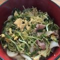 Nancy723's cooksnap of when they made 受験生応援レシピ♪　豆苗たまごとじうどん.