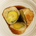 nainai113's cooksnap of when they made お弁当に！芽キャベツハンバーグ(動画有).