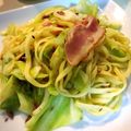 Kingowife's cooksnap of when they made キャベツとアンチョビーのパスタ.