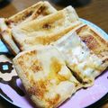 美雨★'s cooksnap of when they made とっても簡単☆油揚げのチーズ醤油焼き♪.