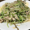 なるこォ's cooksnap of when they made 安くて！簡単！豆苗ともやしの炒め物★.