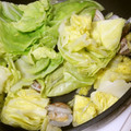 生誕１９７３年独身男's cooksnap of when they made あさりとキャベツの酒蒸し.