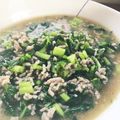 はらぺこしろうさぎ's cooksnap of when they made のらぼう菜のひき肉あん.