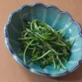 きらり流れ星's cooksnap of when they made 簡単美味い♪豆苗のナムル！.