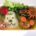 hana25oto's cooksnap of when they made 【キャラ弁】いないいないばあのワンワン.