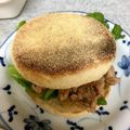 マダムキュリー's cooksnap of when they made ガッツリ！焼肉マフィンサンド.