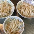 ひろひよ's cooksnap of when they made 3分以内！子供も大好き、もやし炒め！.
