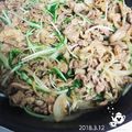 ♡ひろみっち♡'s cooksnap of when they made 牛肉と水菜のはりはり.