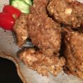 トラ♡ミちゃん's cooksnap of when they made あんまり肉肉しくないナゲット…？.