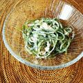 ｊｏｃｏｍｏｍｏｌａ's cooksnap of when they made ダイエット♪切昆布とツナの辛子マヨサラダ.