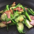 真友耕奈mama's cooksnap of when they made コリコリ食感！アーサイとベーコンの炒め物.