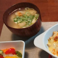 ミナまっきー's cooksnap of when they made 簡単！ほんだし活用術！お味噌汁の作り方.