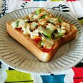 kururin18's cooksnap of when they made 栄養満点☆じゃこピザトースト.
