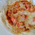 気まぐれ料理人☆楓☆'s cooksnap of when they made ＊薄力粉で簡単＊フライパンピザ.