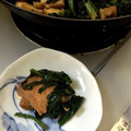 DancerRei's cooksnap of when they made ほうれん草と厚揚げの炒め煮.