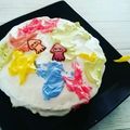 zakkiiM's cooksnap of when they made スプラトゥーン バースデーケーキ.