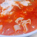 清✞水's cooksnap of when they made トマトジュースでミネストローネ.