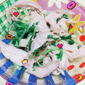 清✞水's cooksnap of when they made ☆レンジで蒸し鶏と水菜の柚子胡椒和え☆.